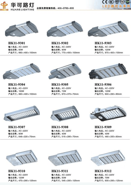 LED路燈頭 LED路燈頭